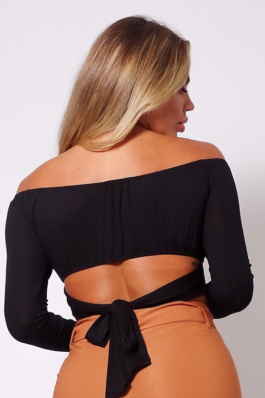 ROMANTIC CASUAL ANNA OFF SHOULDER TOP