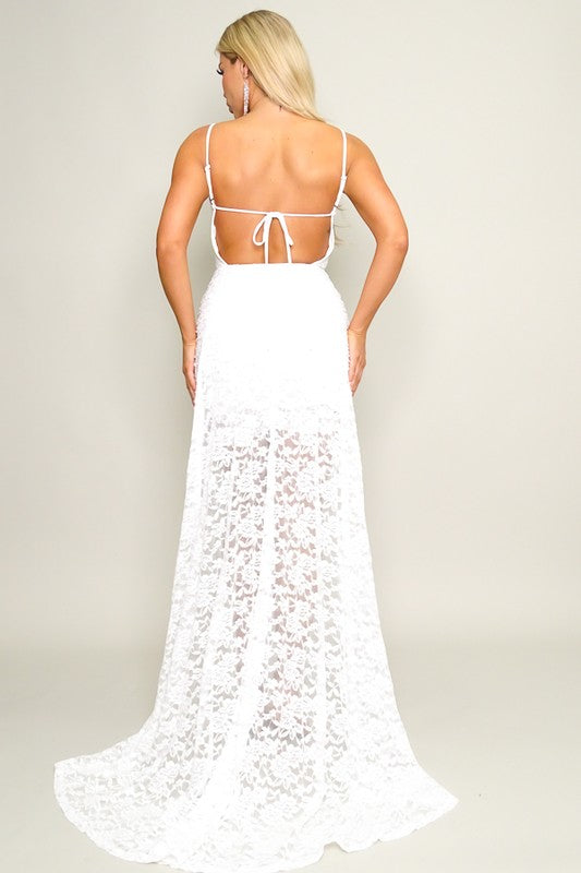 Cherie Lace Corset Dress