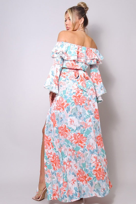 BEACHY NIGHTS SUMMER MAXI SKIRT